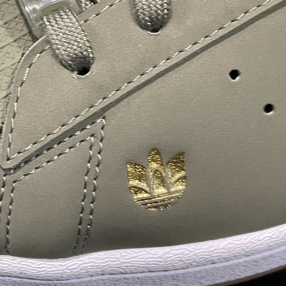 ADIDAS SUPERSTAR PURE LACE UP - MENS 8.5- OLIVE GR - Picture 3 of 11